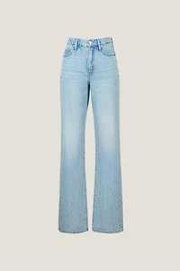 Cara High Rise Straight Leg Jeans