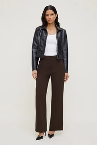 Pantalon fluide à jambe droite Yasmin