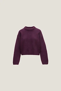 Jane Boxy Crewneck Sweater