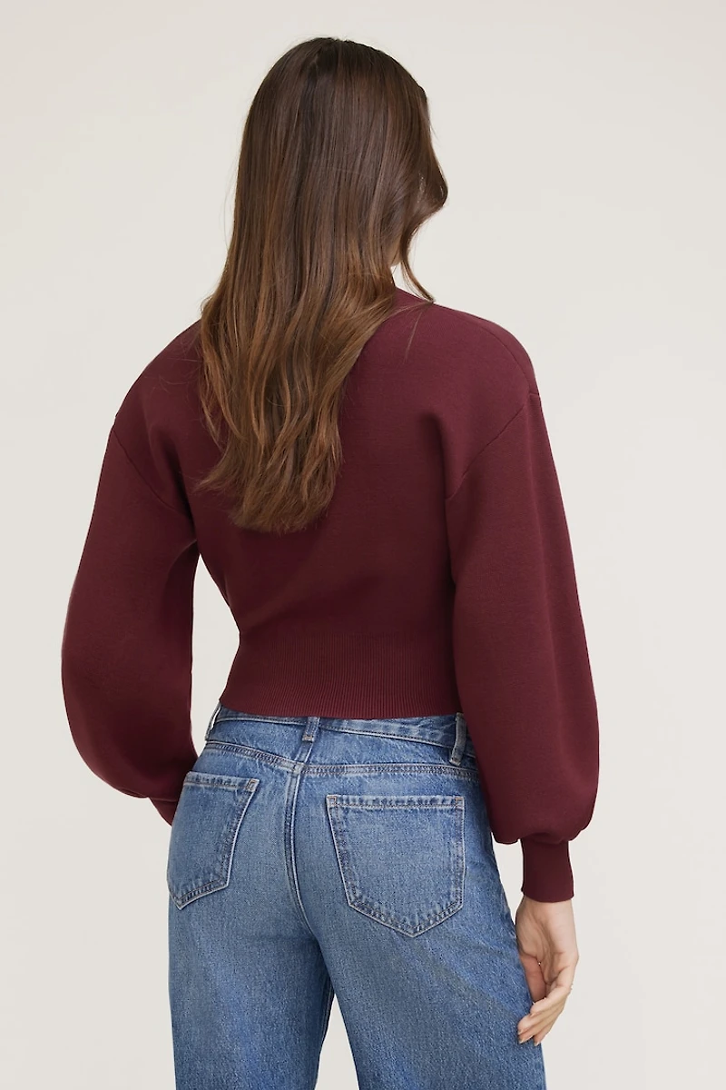 Balloon Sleeve Sweater