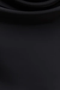 Camila Satin Cowl Halter Neck Blouse