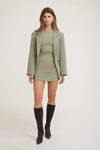 Katia Ruched Jersey Mini Dress