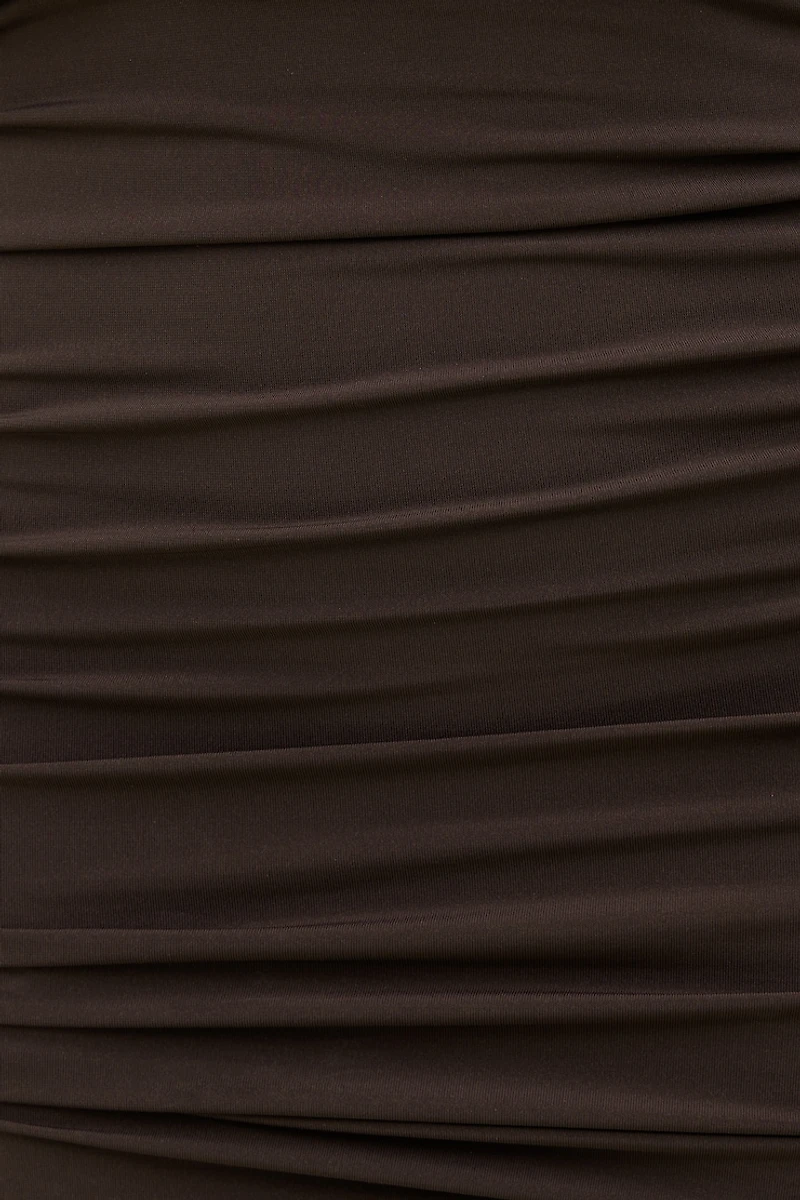 Sculpt Mini Shirt Dress