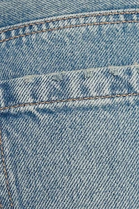 Low Rise Cuffed Denim Shorts