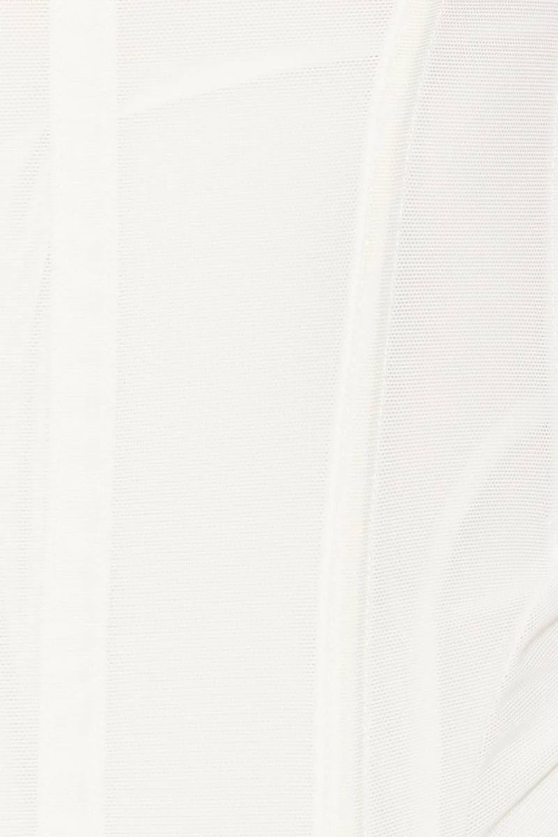 Tube corset long en maille