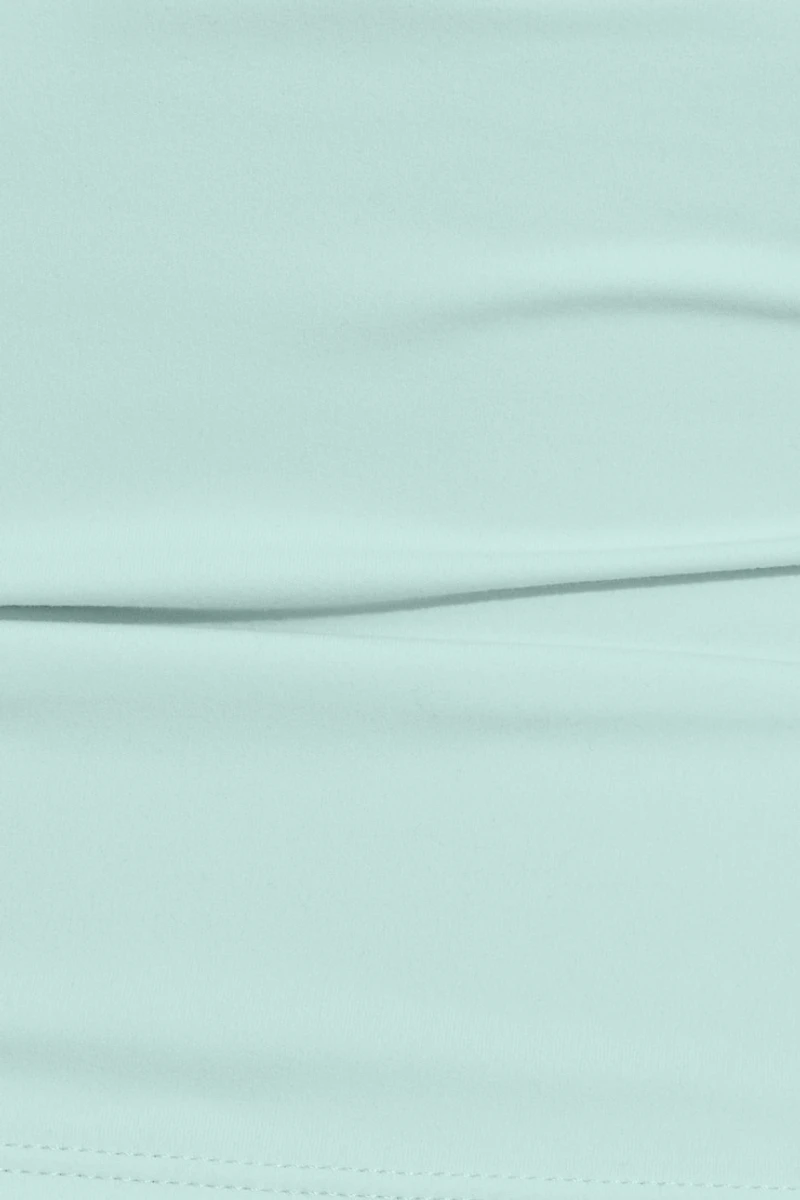 Sleek Plunge Halter Top