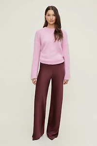 Izzy Wide Leg Satin Pants