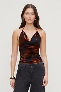 Burnout Halter Top