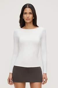 Nola Sculpt Long Sleeve Top