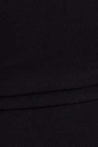 Ribbed Crewneck T-Shirt