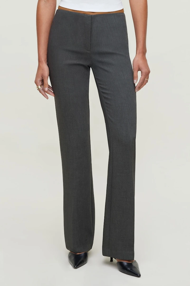 Frankie Tailored Slim Bootcut Pants