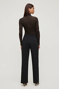 Sheer Layered Cami and Turtleneck