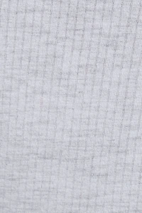 Camisole côtelée à bordure en dentelle