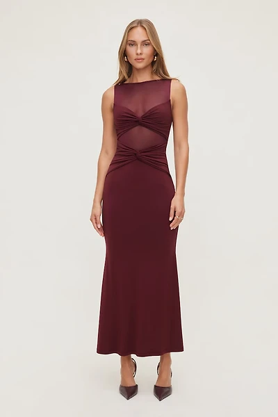 Sculpt Twisted Maxi Dress