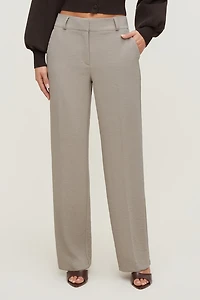 Pantalon fluide et épuré à jambe droite Camelia