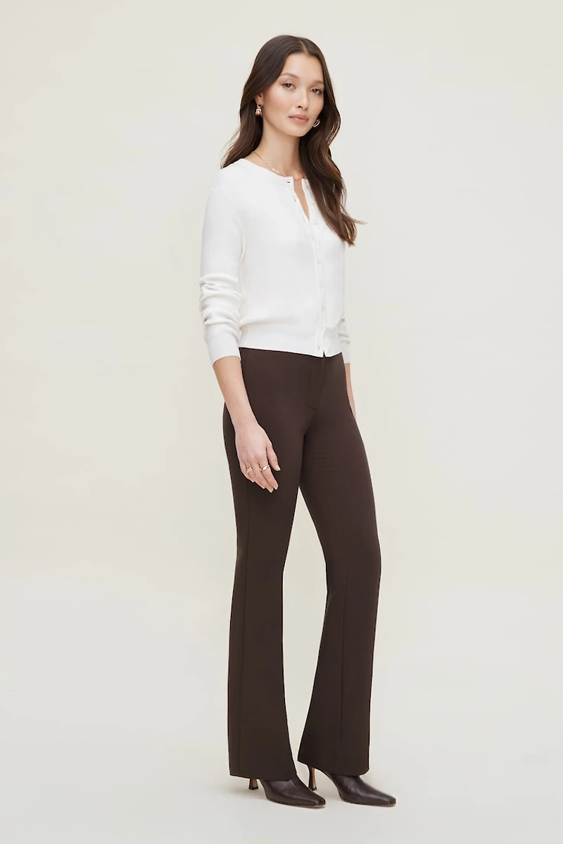 Cardigan à col rond Rebecca