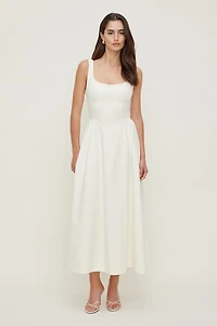 Robe maxi en point de Rome Irina