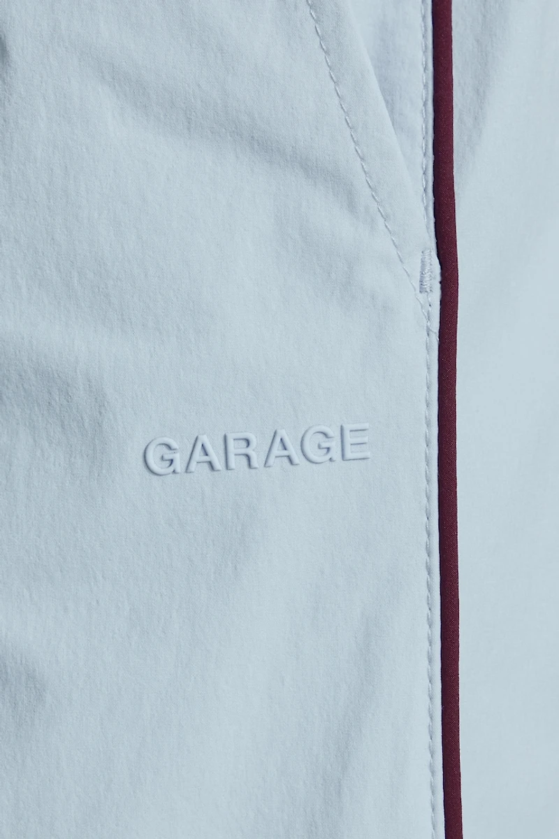 Nylon Straight Leg Pants