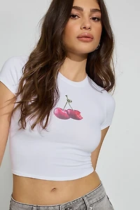 SuperSoft Cropped Crewneck T-Shirt