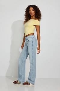 Relaxed Straight Jeans
