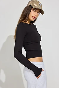 Ryan Fitted Boatneck Sweater