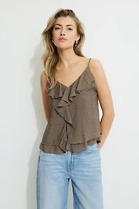 Camisole à volants Clover