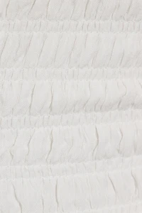 Combicourt smocké Ayla à col licou