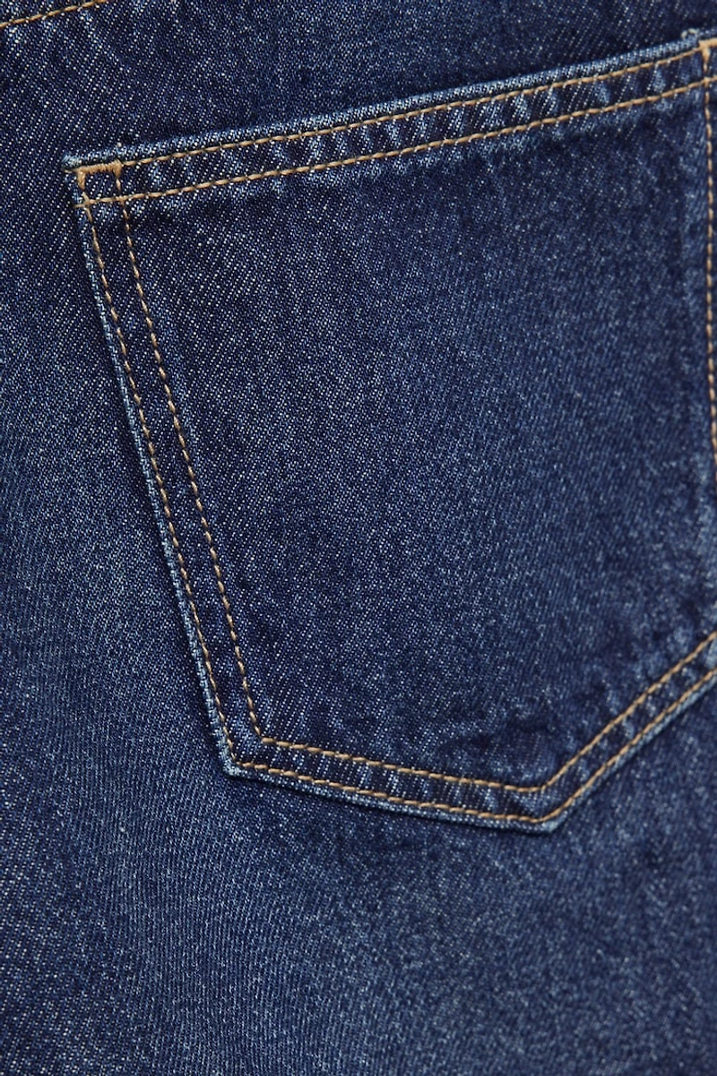 Charlie High Rise A Line Denim Shorts