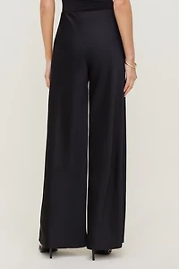 Izzy Wide Leg Satin Pants