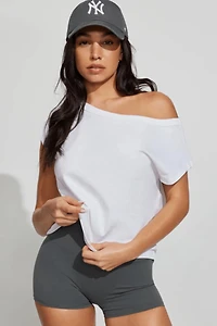 Wide Asymmetric T-Shirt