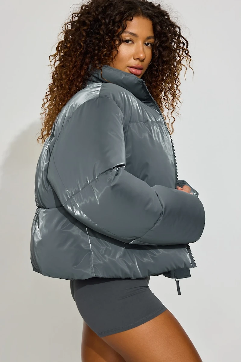 Shiny Puffer Jacket