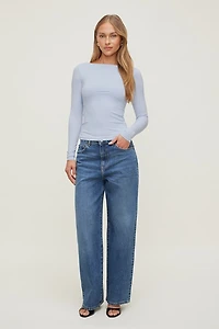 Nola Sculpt Long Sleeve Top