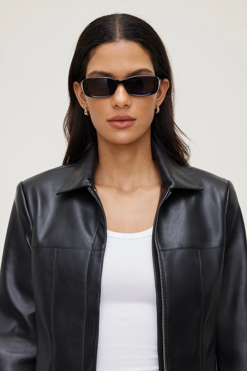 LE SPECS | Lunettes de soleil rectangulaires « Unreal »