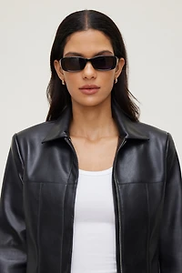 LE SPECS | Lunettes de soleil rectangulaires « Unreal »