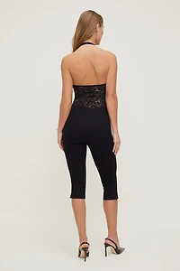 Lace Plunge Bodysuit