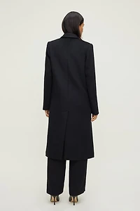 Oversized Double Breasted Wool Coat