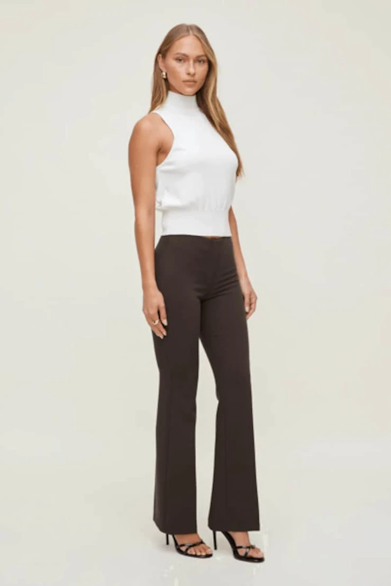 Frankie Tailored Slim Bootcut Pants