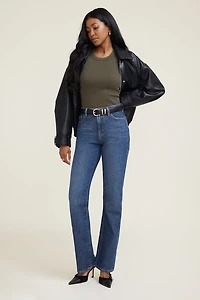 Camisole à col rond en coton