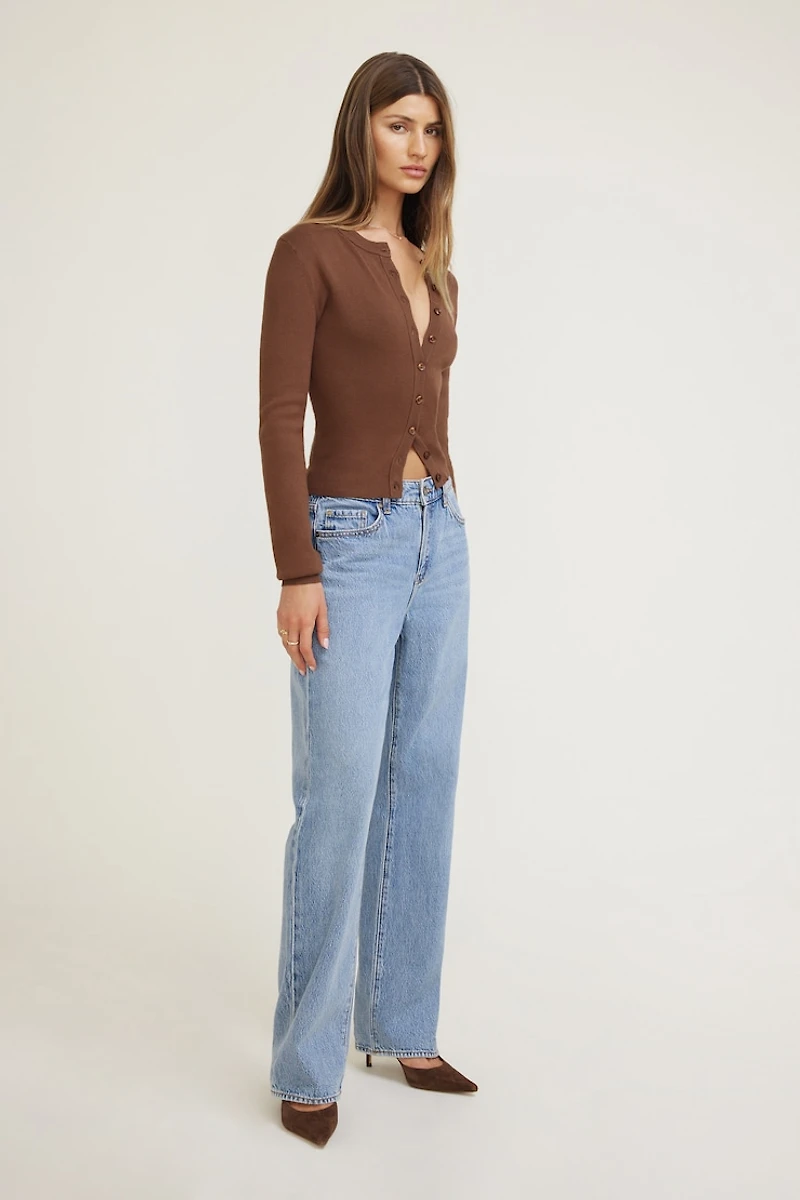 Rebecca Crewneck Cardigan