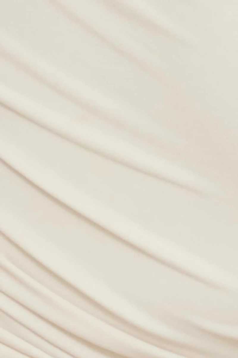 Ines Ruched Jersey Maxi Dress