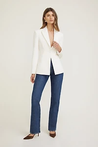 Fitted Single Button Blazer