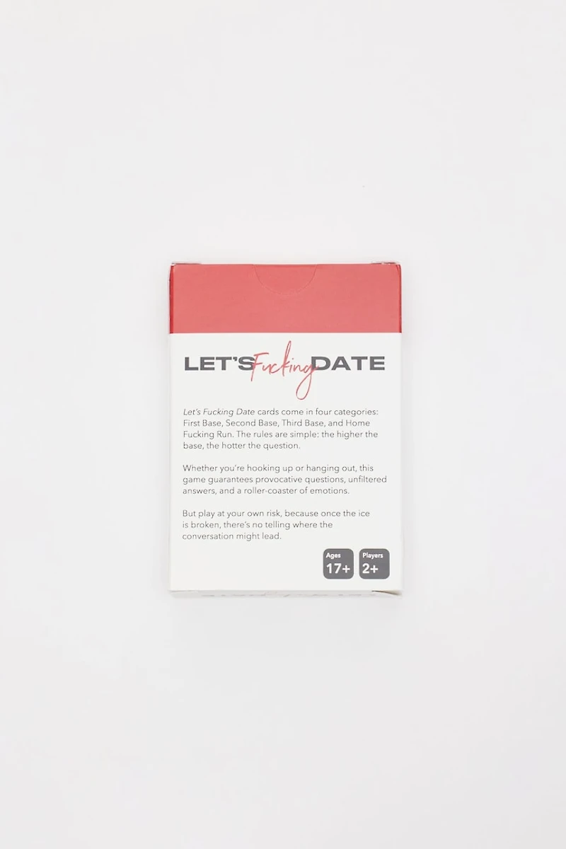 SERENA KERRIGAN | Let's Fucking Date Card Game