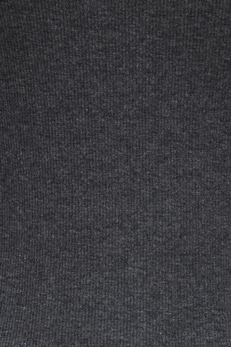 T-shirt côtelé Nola à manches longues