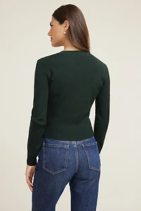 Rebecca Crewneck Cardigan