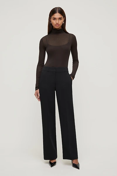 Sheer Layered Cami and Turtleneck