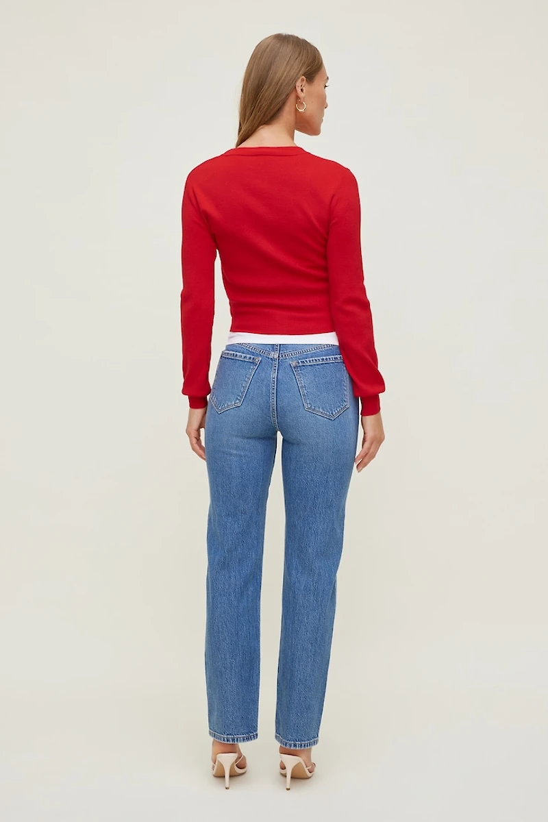 Rebecca Crewneck Cardigan