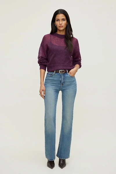 Premium Mohair Balloon Sleeve Sweater