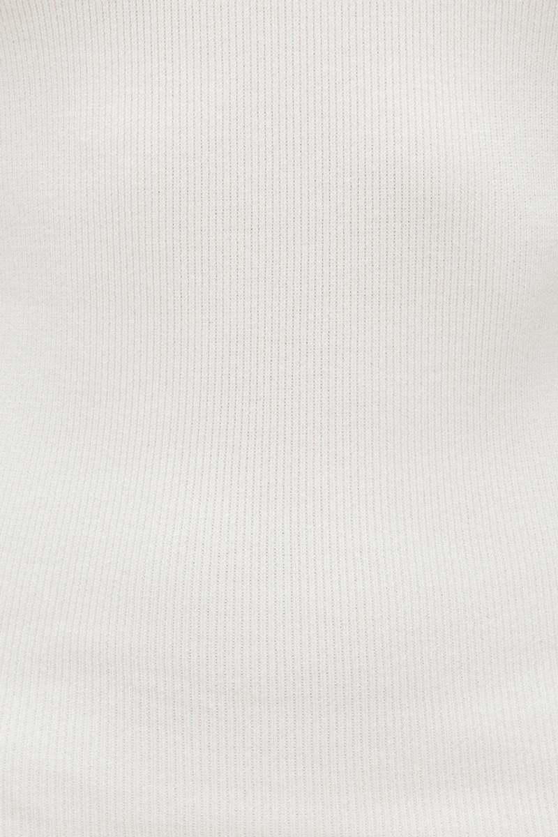 Sleeveless Turtleneck Mini Sweater Dress