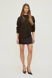 Premium Mohair Wide Sleeve Sweater