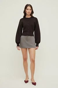 Balloon Sleeve Cardigan